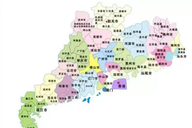 广东省详细住址概述