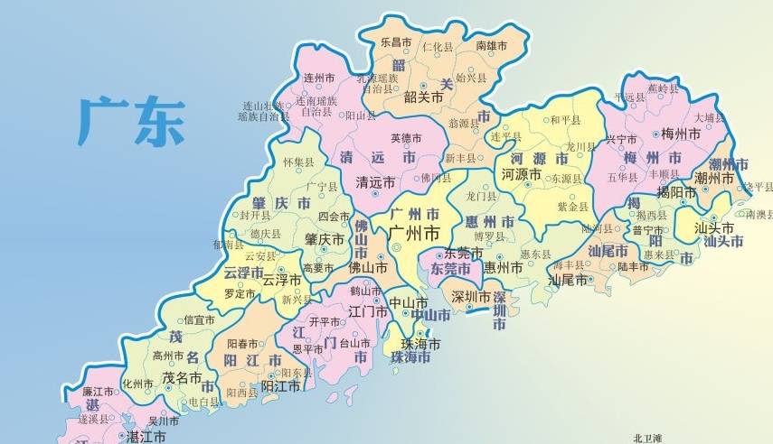 广东省附近有哪些省份，地理、文化与经济的交融之旅